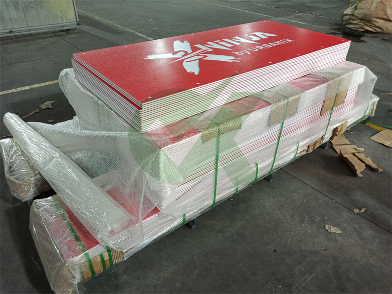 custom 10mm two lor hdpe board supplier-HDPE road 