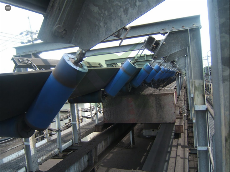 uv resistant  belt nveyor carrier roller for material transfer