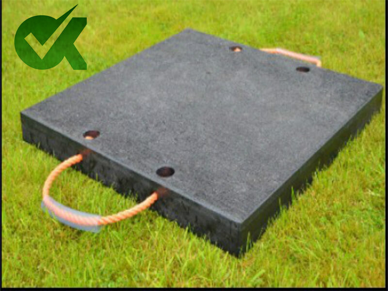 Manufacturer UHMWPE crane outrigger pads