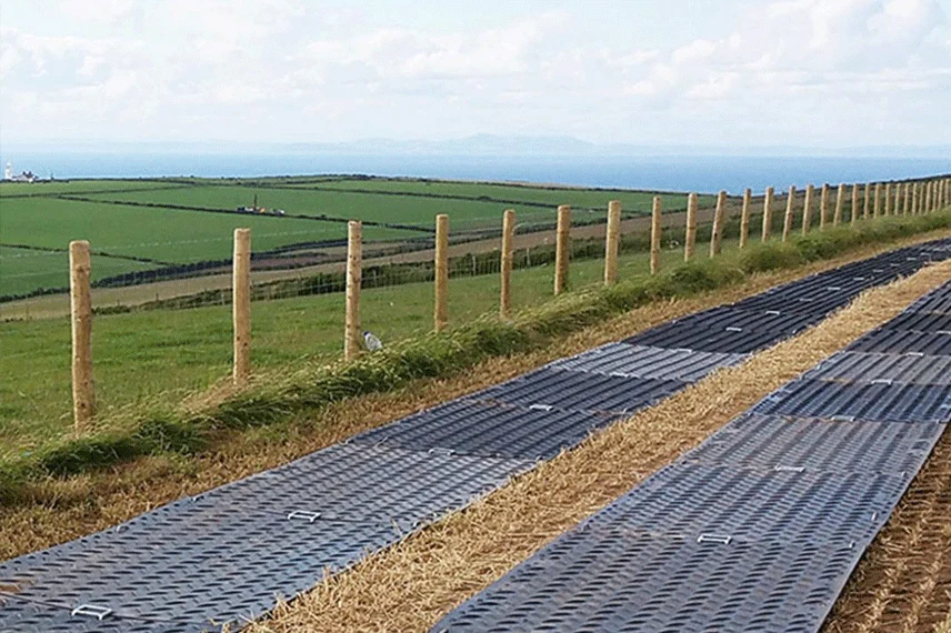 Hdpe Ground Protection Mats Agricultural Field Access Crop Protection